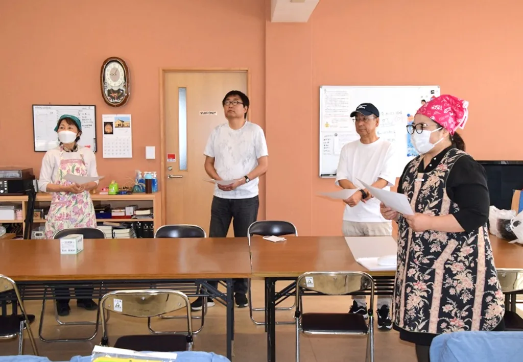 ひとり親支援プログラム　鶏丼ブリーフィング